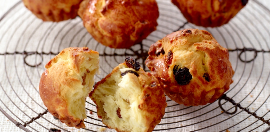 Brioche aux raisins