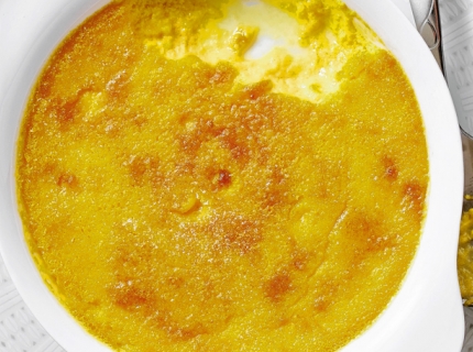 Crème brûlée aux carottes