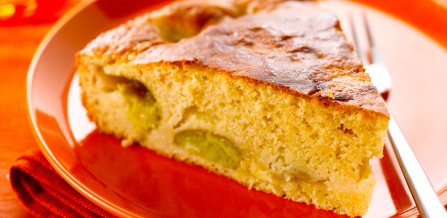 Gâteau aux reines-claudes et au fromage blanc