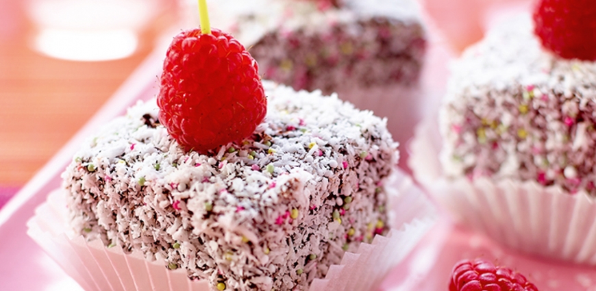 Lamingtons croquants-moelleux