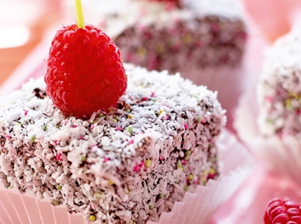 Lamingtons croquants-moelleux