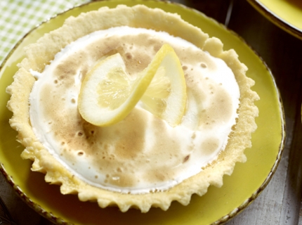 Tartelettes aux agrumes meringuées