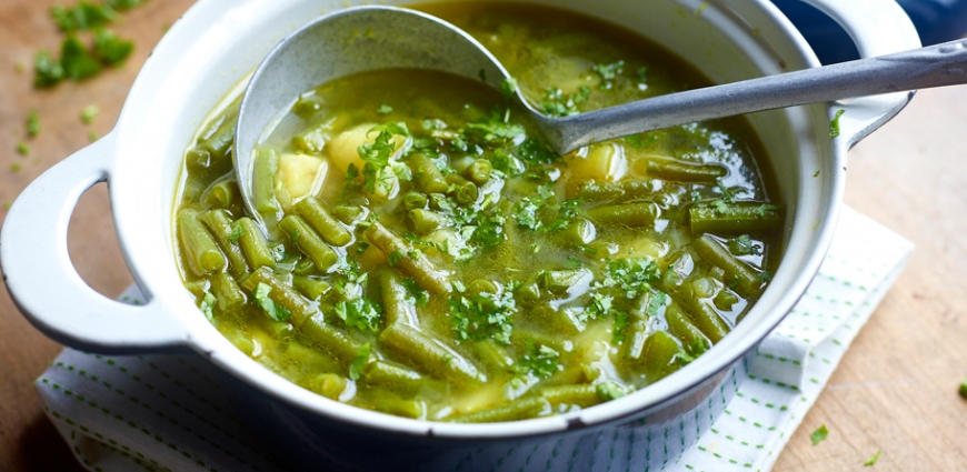 Soupe aux haricots verts