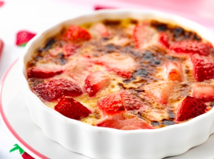 Gratin de fraises express