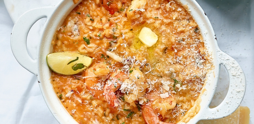 Risotto aux scampis