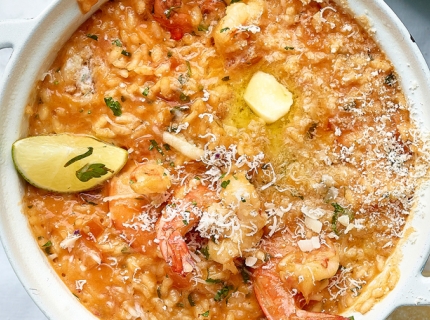 Risotto aux scampis