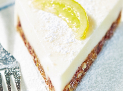 Cheesecake cru au citron et miel