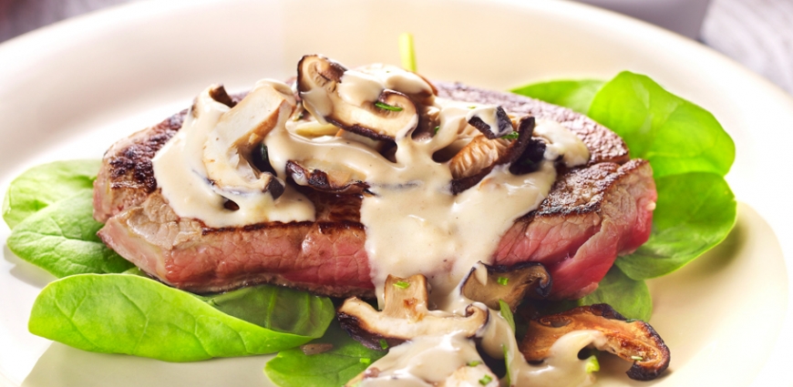 Filet pur aux shiitakes et au whisky