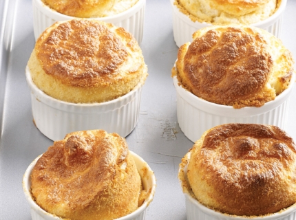 Soufflé classique au gruyère