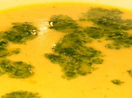 Soupe aux feuilles d’artichauts