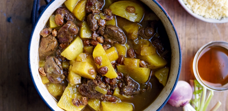 Filets de cuisse de lièvre facon tajine