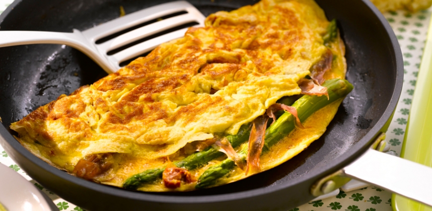 Omelette aux asperges à l’italienne