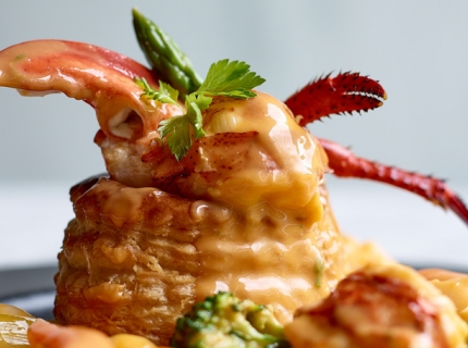 Vol-au-vent de homard