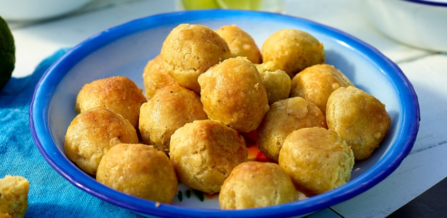 Boulettes sablées au fromage