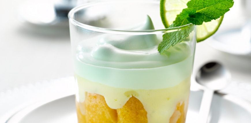 Mojito Trifle