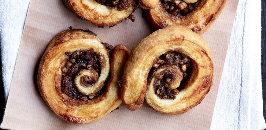 Roulés à la cannelle au pâte maison (Kanelsnegle)