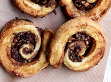 Roulés à la cannelle au pâte maison (Kanelsnegle)