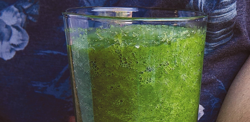 Shake vert de fenouil, Granny Smith et menthe fraîche