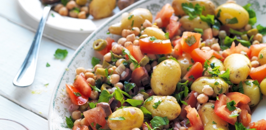 Salade de pommes de terre à l’andalouse