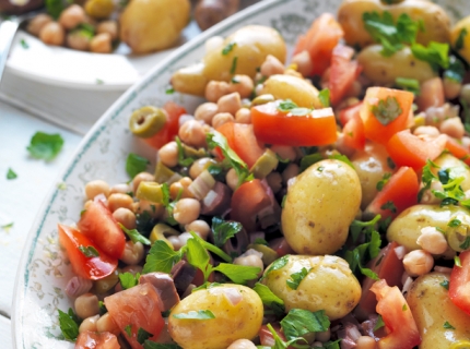 Salade de pommes de terre à l’andalouse