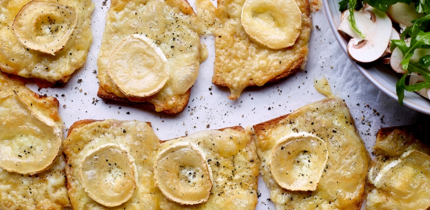 Croustades aux deux fromages