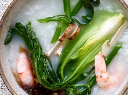 Riz « congee » asiatique