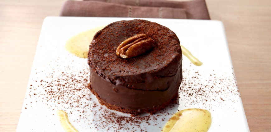 Moelleux au chocolat aux noix de pecan