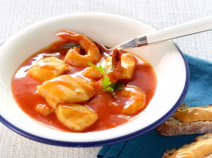 Soupe de poisson minute