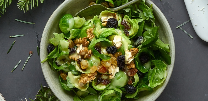 Salade de choux de bruxelles