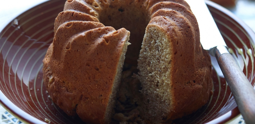 Gâteau au porto et aux noix