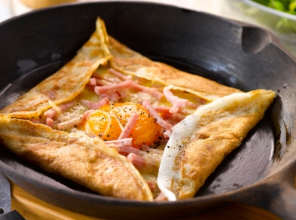 Crêpes à cheval