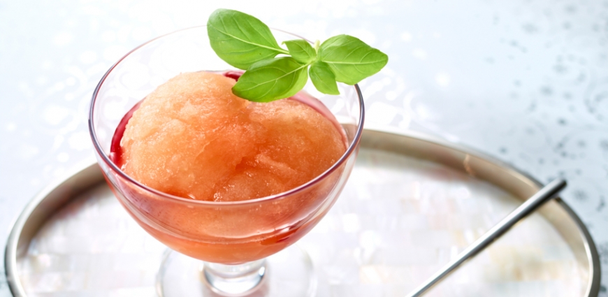 Sorbet au champagne