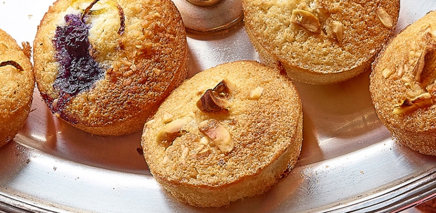 Financiers aux noisettes et sirop d’érable