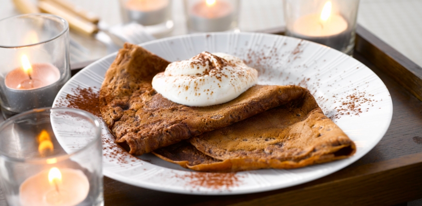 Crêpes au chocolat