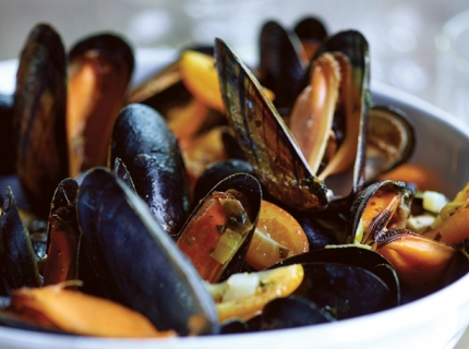 Moules aux kumquats