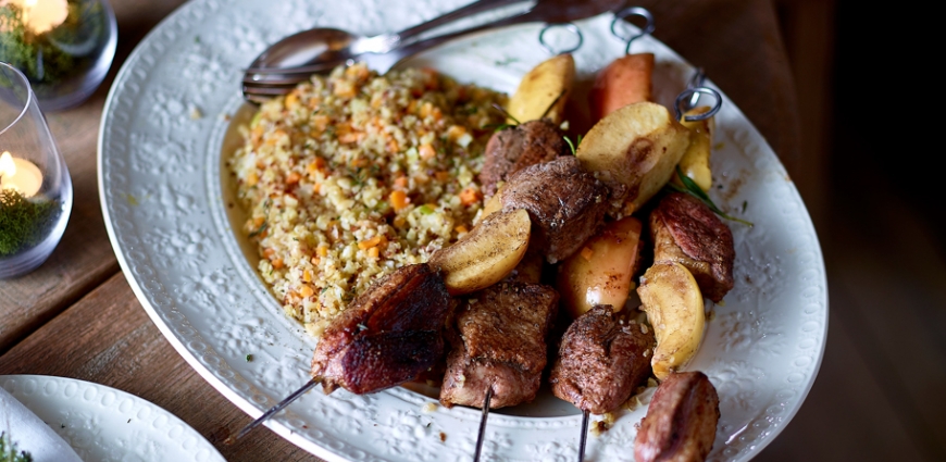 Canard au quinoa