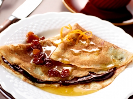 Crêpes chocorange