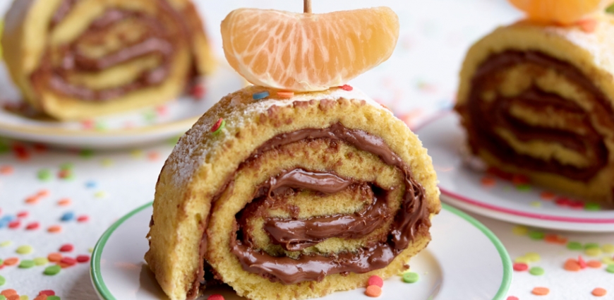 Gâteau roulé au choco