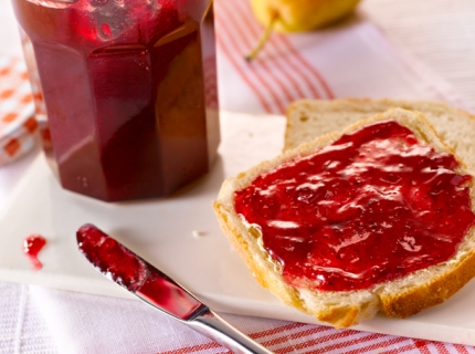 Confiture de poires et airelles