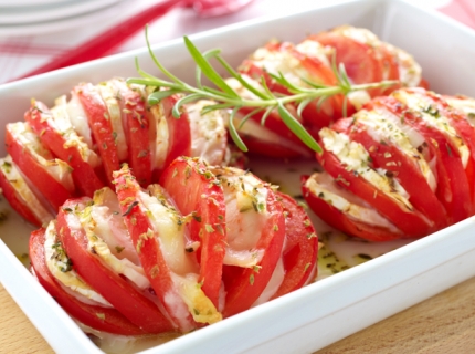 Tomates au chèvre