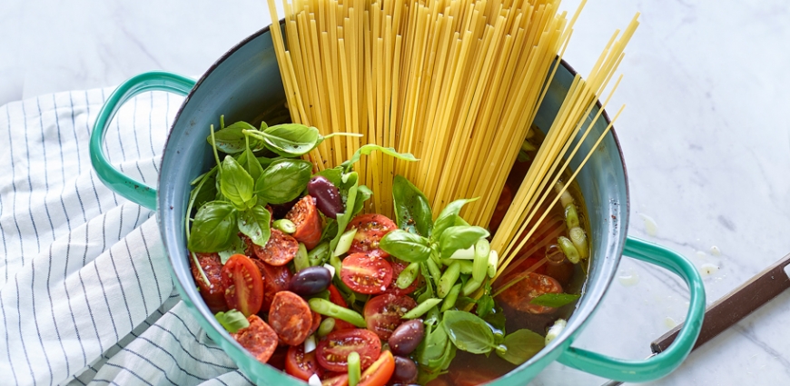 One pot spaghetti