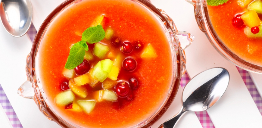 Gazpacho aux fruits