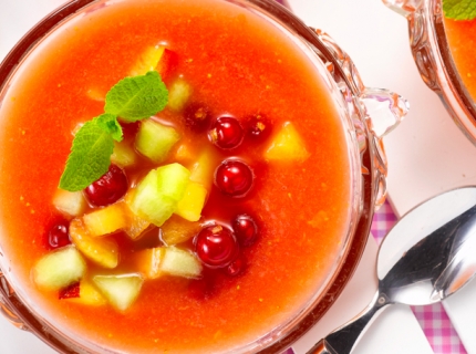 Gazpacho aux fruits