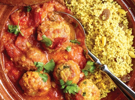 Tagine de boulettes de veau