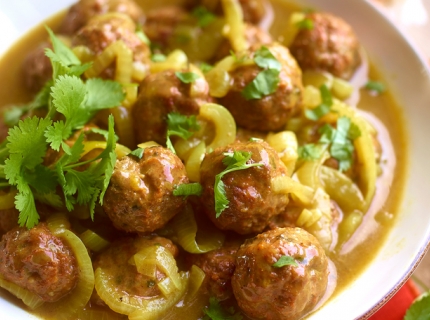 Boulettes aux oignons à la marocaine