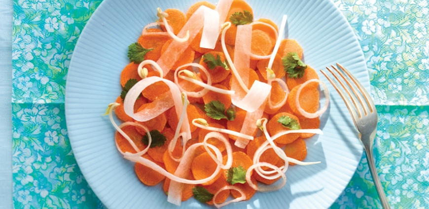 Carpaccio de carottes