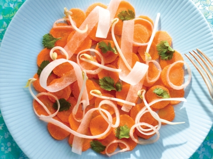 Carpaccio de carottes