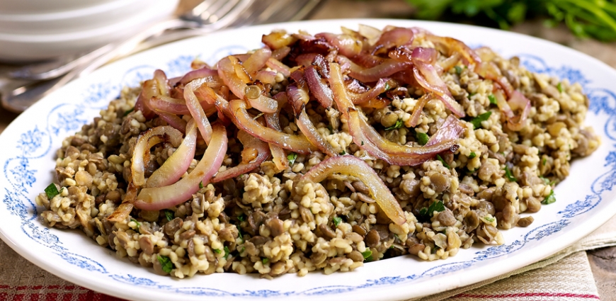 Potée de lentilles au boulgour