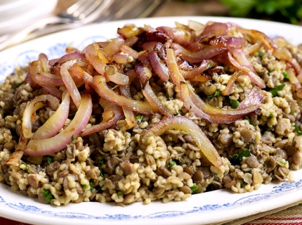 Potée de lentilles au boulgour