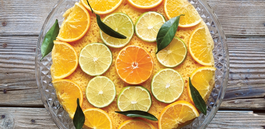 Tarte polenta-citron